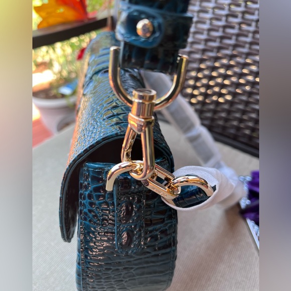 NWT Brahmin CYNTHIA in JUNIPER Shoulder/Crossbody Bag - Picture 12 of 16